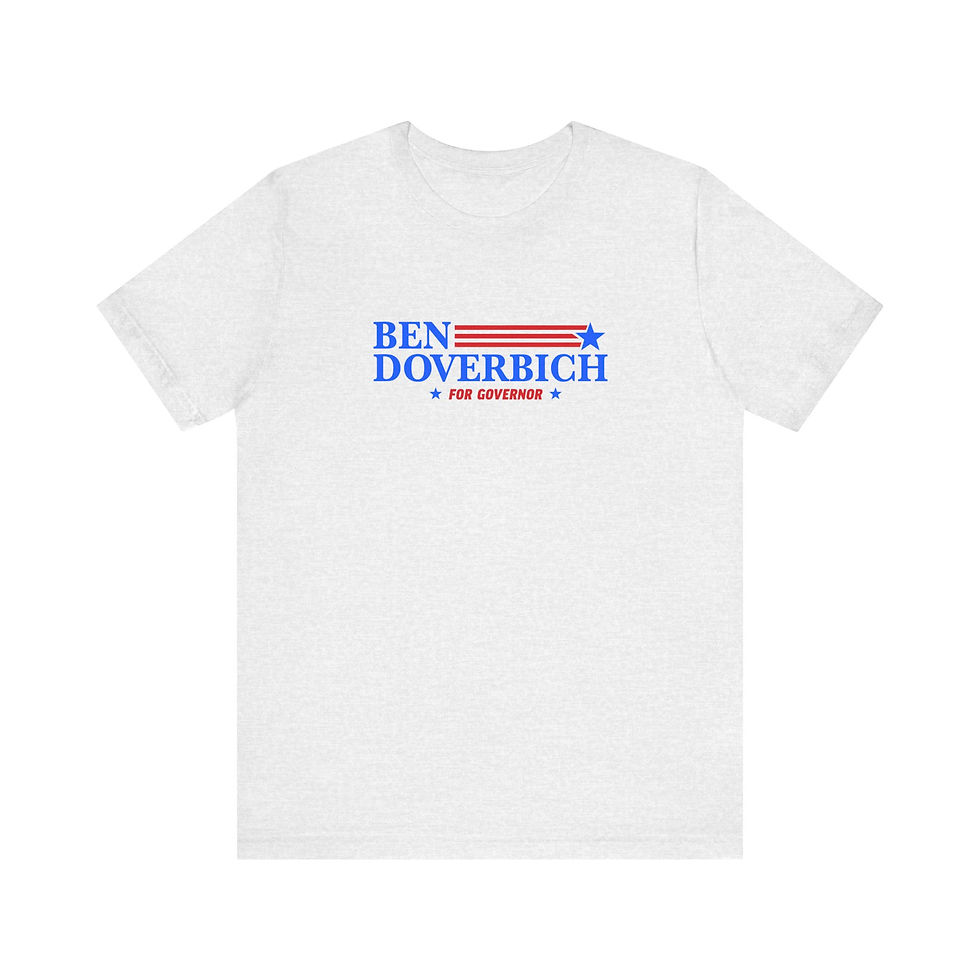 Thumbnail: Ben Doverbich (Bend Over Bitch) Funny Political Unisex Jersey Short Sleeve Tee