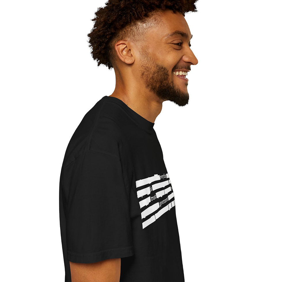 Thumbnail: Everything Is Fine Trust Your Government Graphic T-Shirt