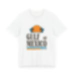 Thumbnail: Gulf of Mexico Est. 1550 T-Shirt – Tropical Retro Satire Jersey Short Sleeve Tee