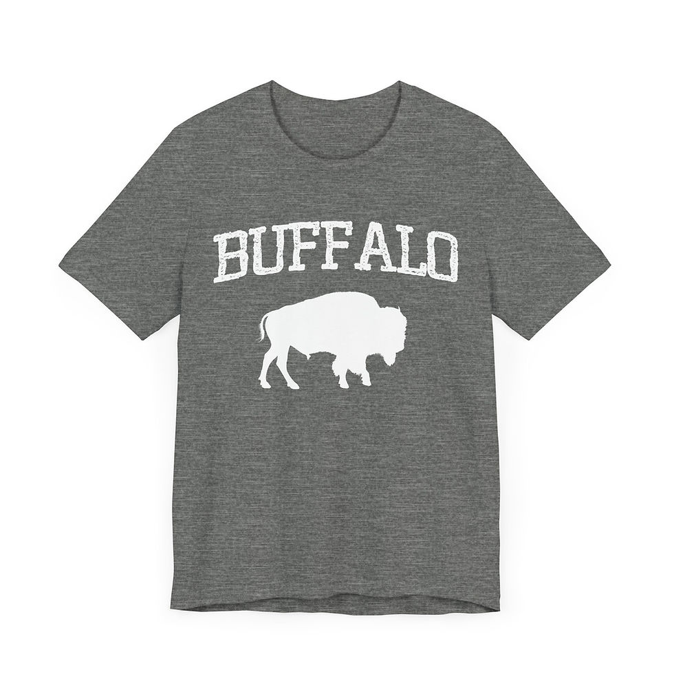 Thumbnail: Buffalo Buffalo – Wordplay City & Wildlife-Inspired Jersey Short Sleeve Tee