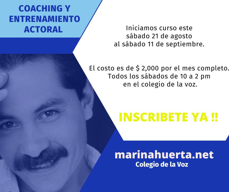 Coaching y Entrenamiento actoral