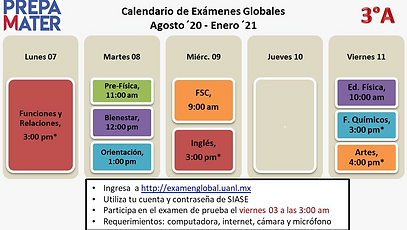 CALENDARIO EXAMENES GLOBALES 3o. A.png