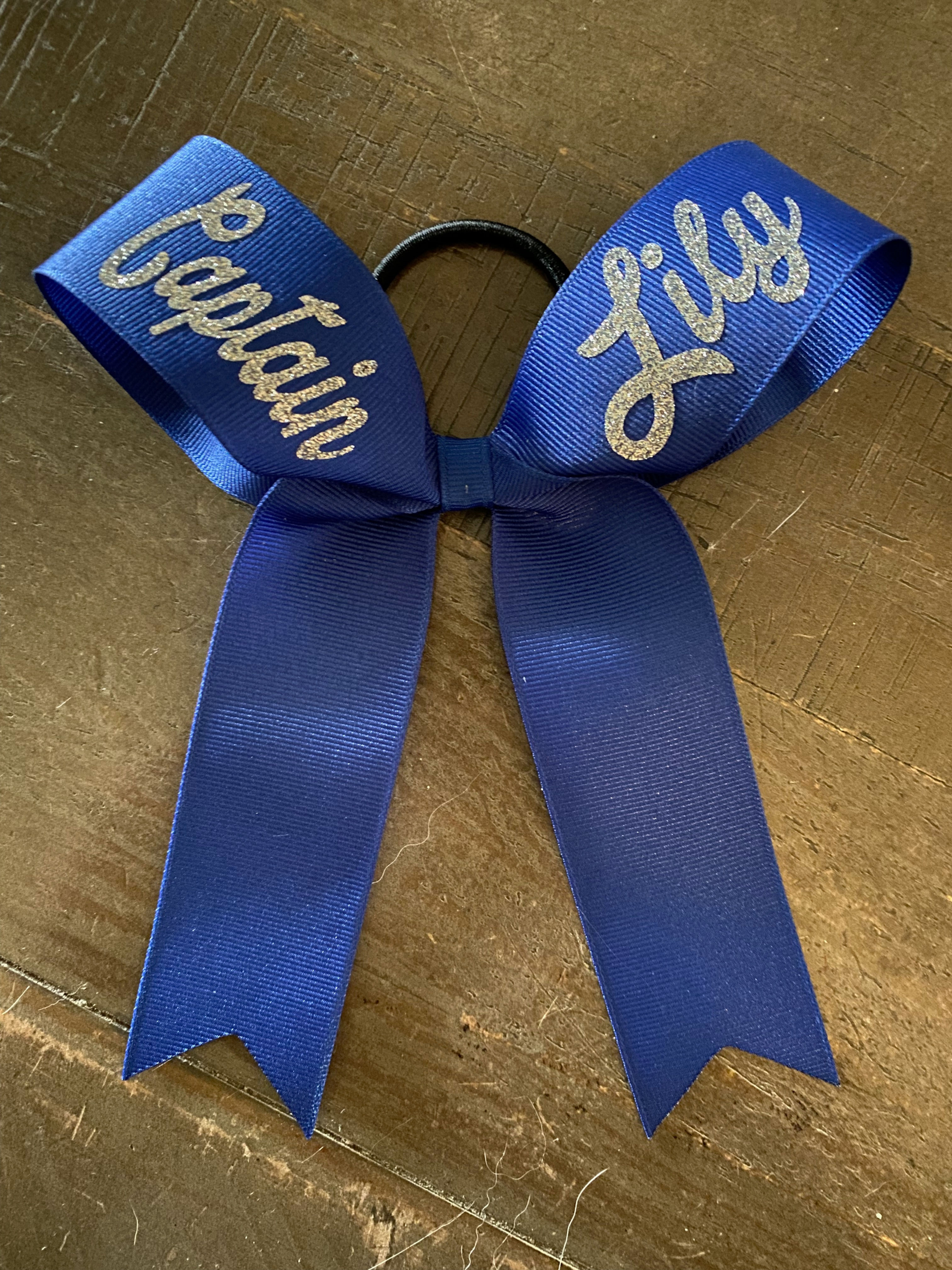 Collegiate Grosgrain Cheer bow