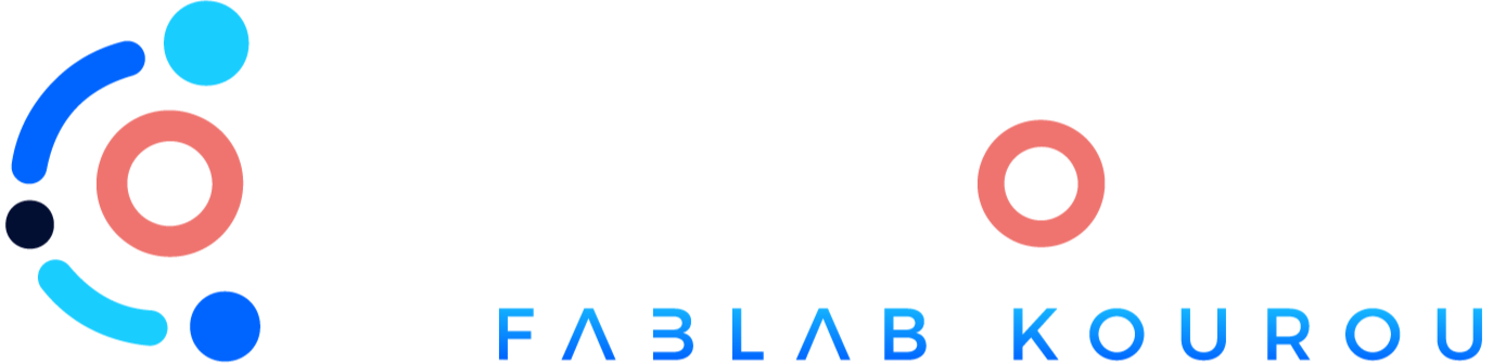 Logo horizontal Station K – FabLab Kourou
