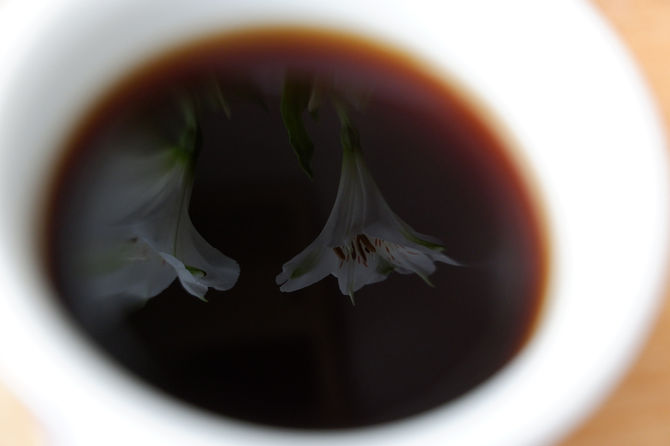 朝のコーヒー