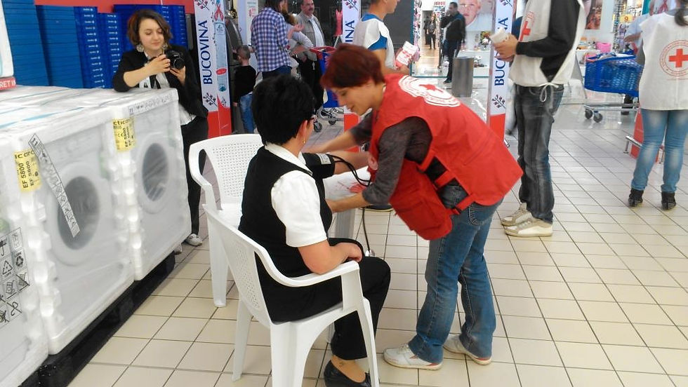 La masurat de tensiuni arteriale…