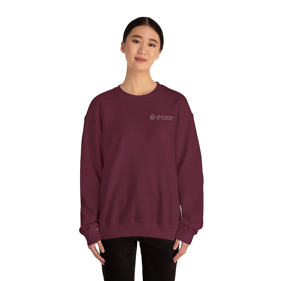 Thumbnail: Grounded by Purpose - Crewneck Sweatshirt