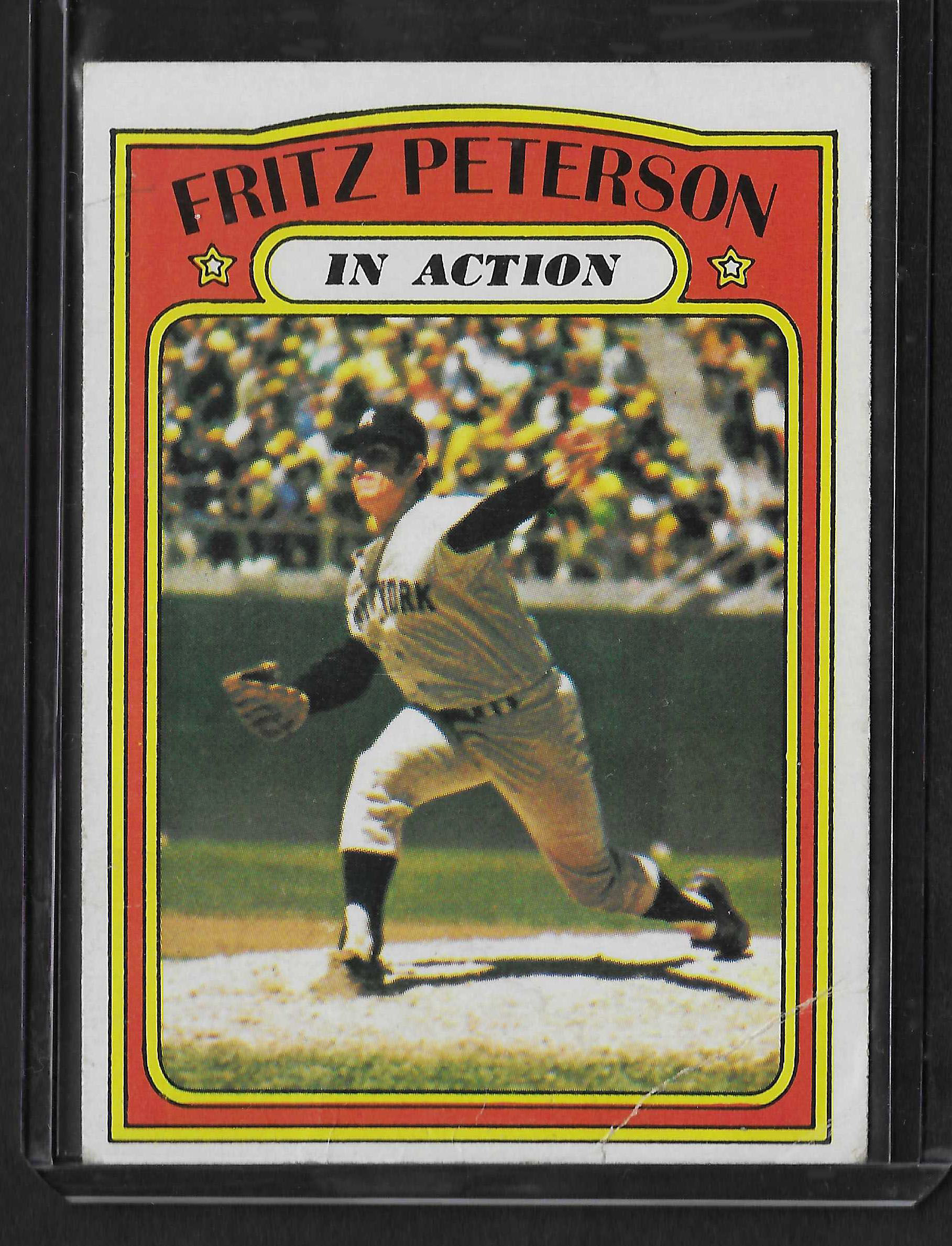 1972 Fritz Peterson Topps 574