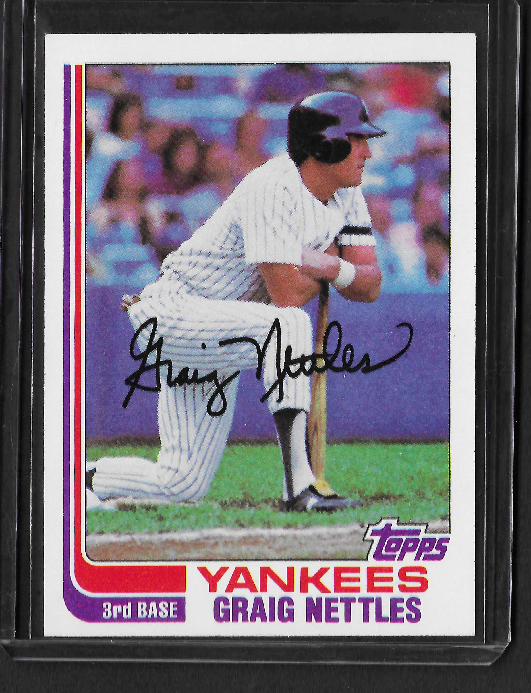 1982 Graig Nettles Topps 505