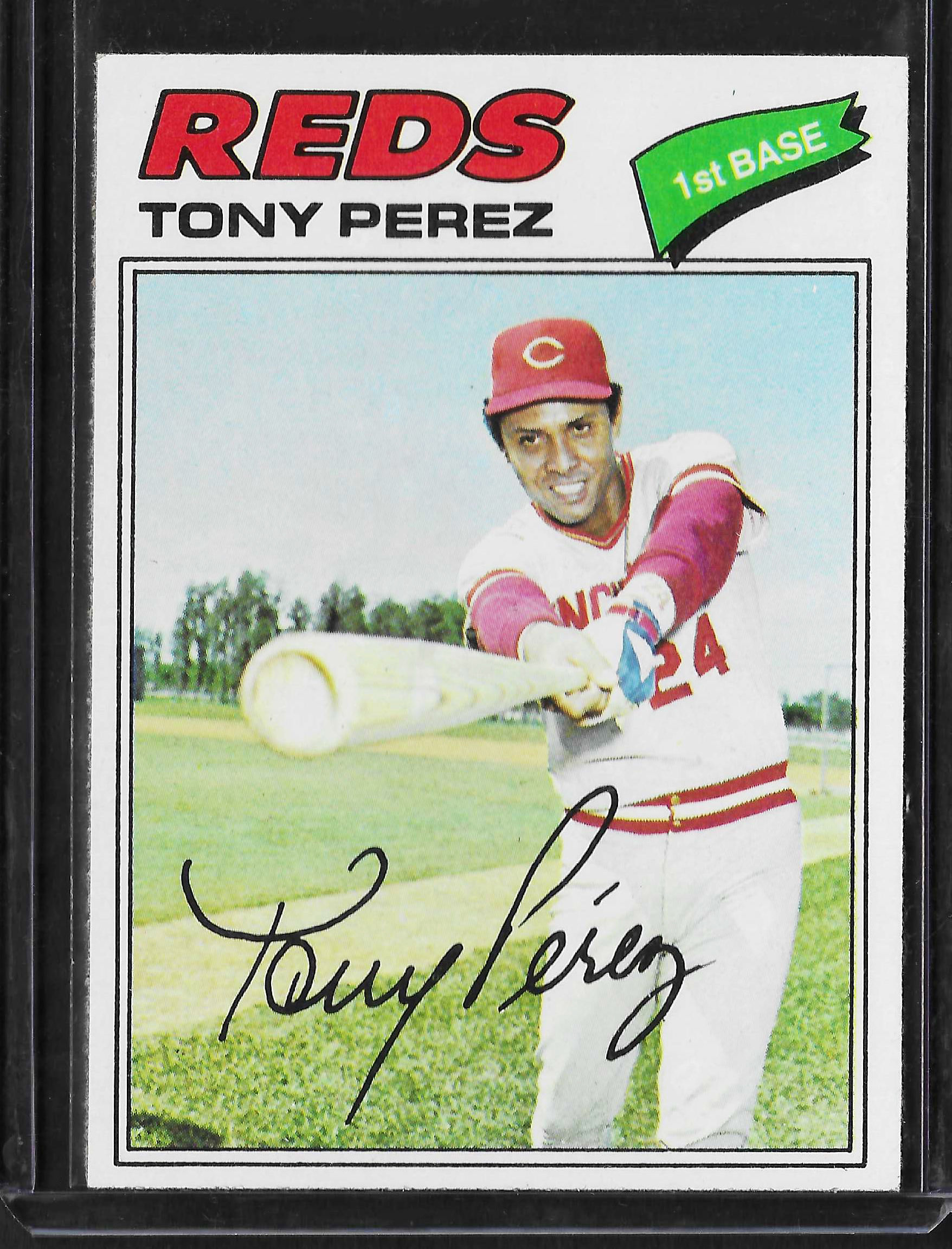1977 Tony Perez Topps 655
