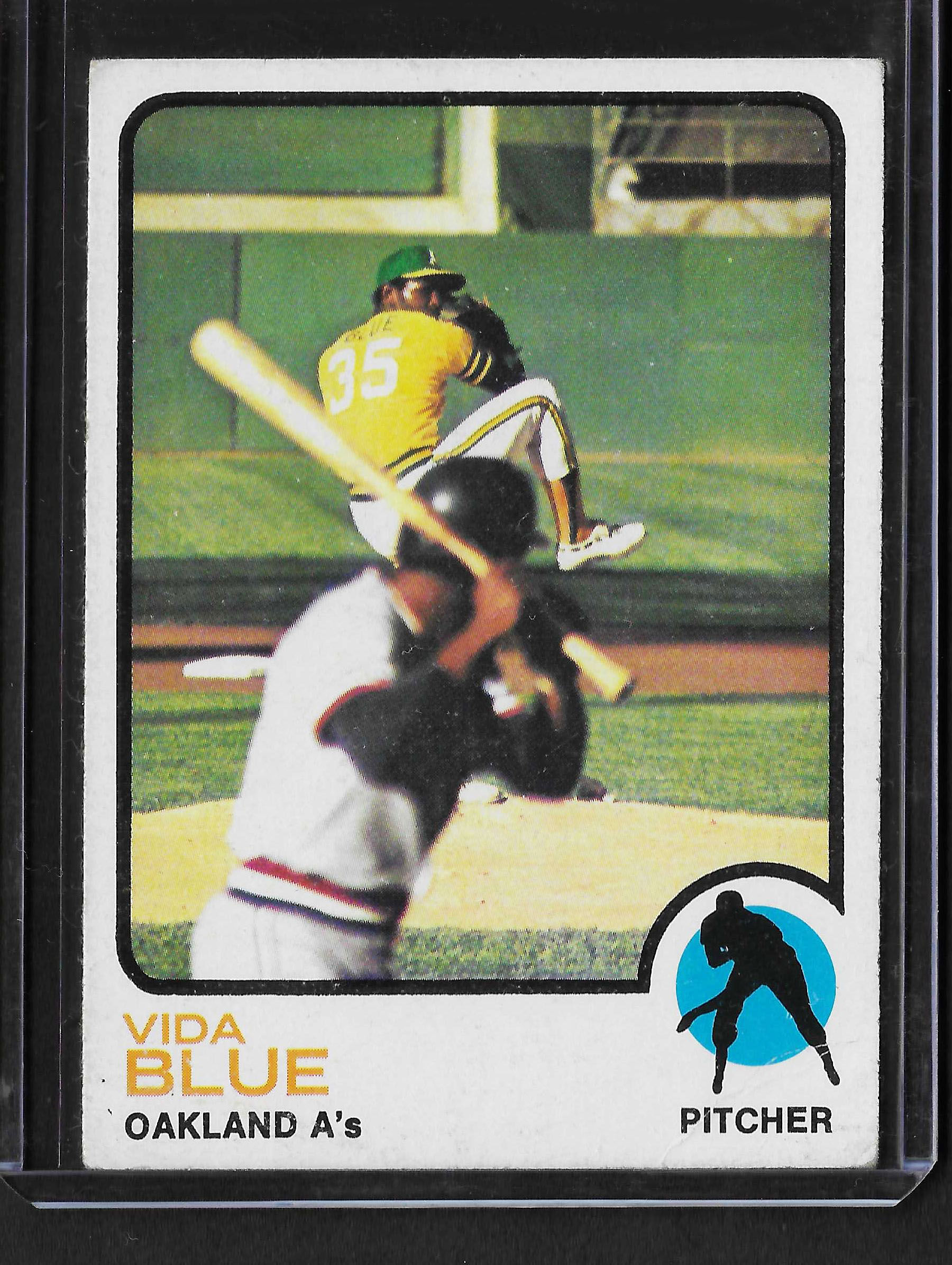 1973 Vida Blue Topps 430