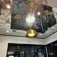 Luminux Moonshadow Antique Mirror Ceiling