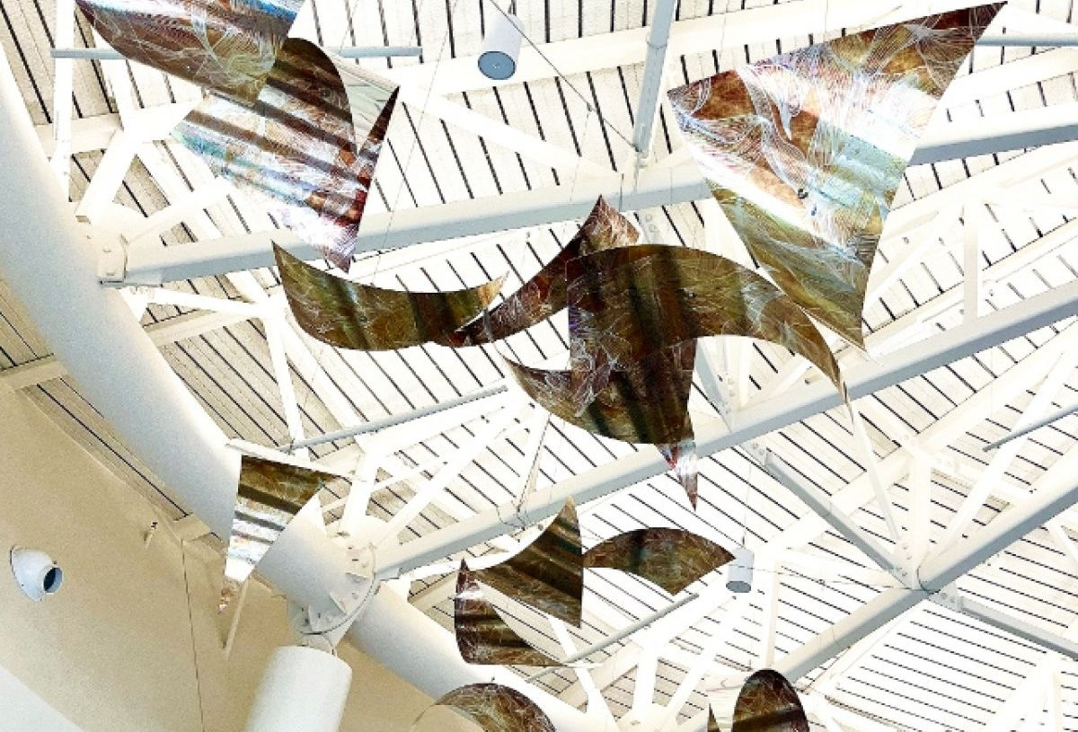Luminux Custom Installation Migrate at Fayetteville Airport