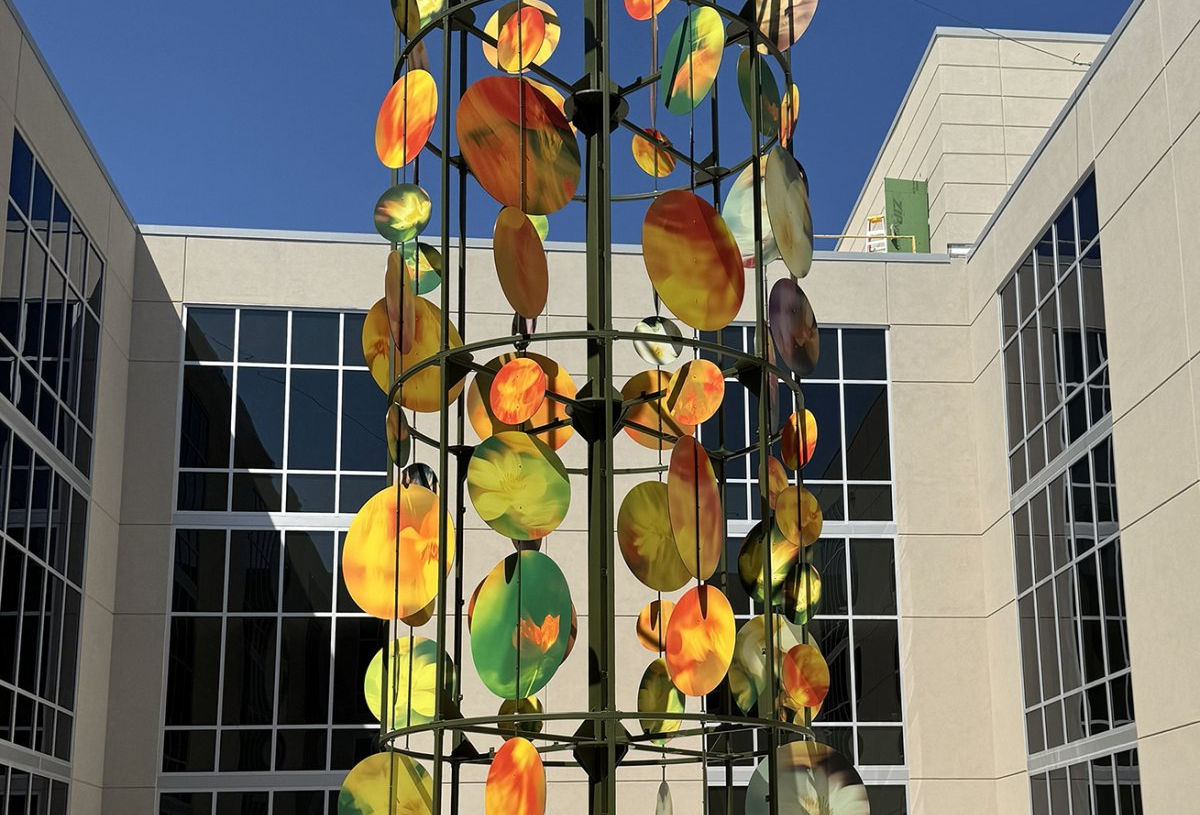 Luminux Custom Tanner Medical Center Atrium Sculpture