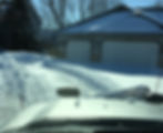 Snow plowing residential