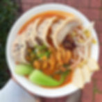 Handmade Pork Dumpling Laksa 猪肉白菜水饺叻沙