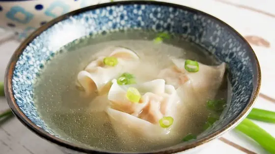 Handmade Pork Dumpling with 7.8Soup猪肉白菜水饺汤