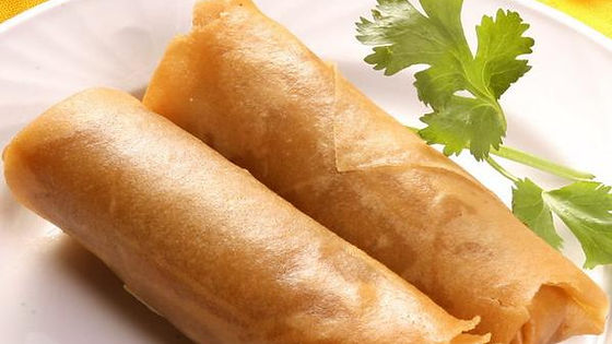 Spring Rolls (2pcs) (Veg)炸春卷