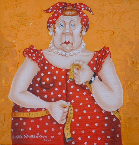 quirky humorous figurative art