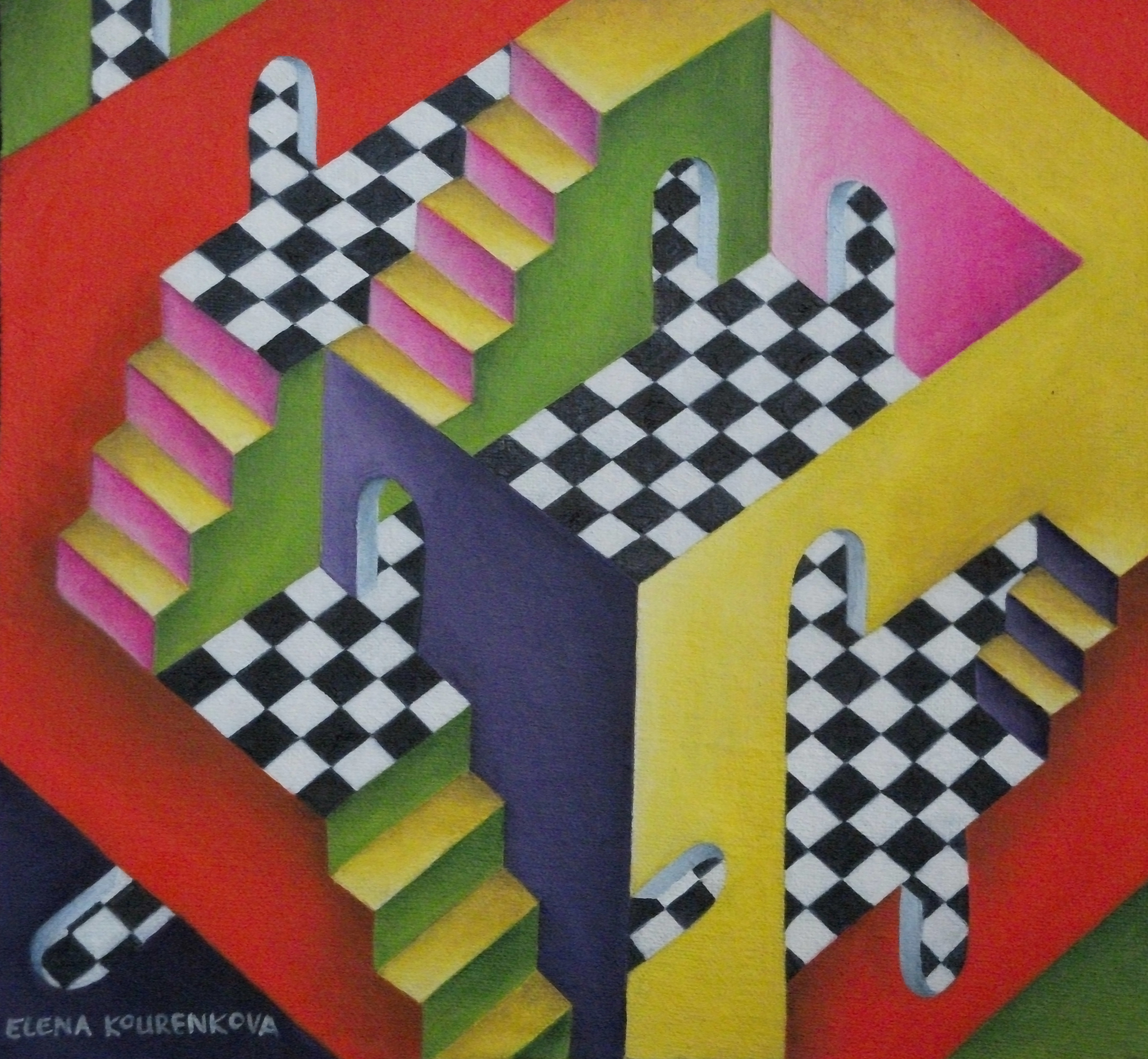 abstract,colourful,original artwork