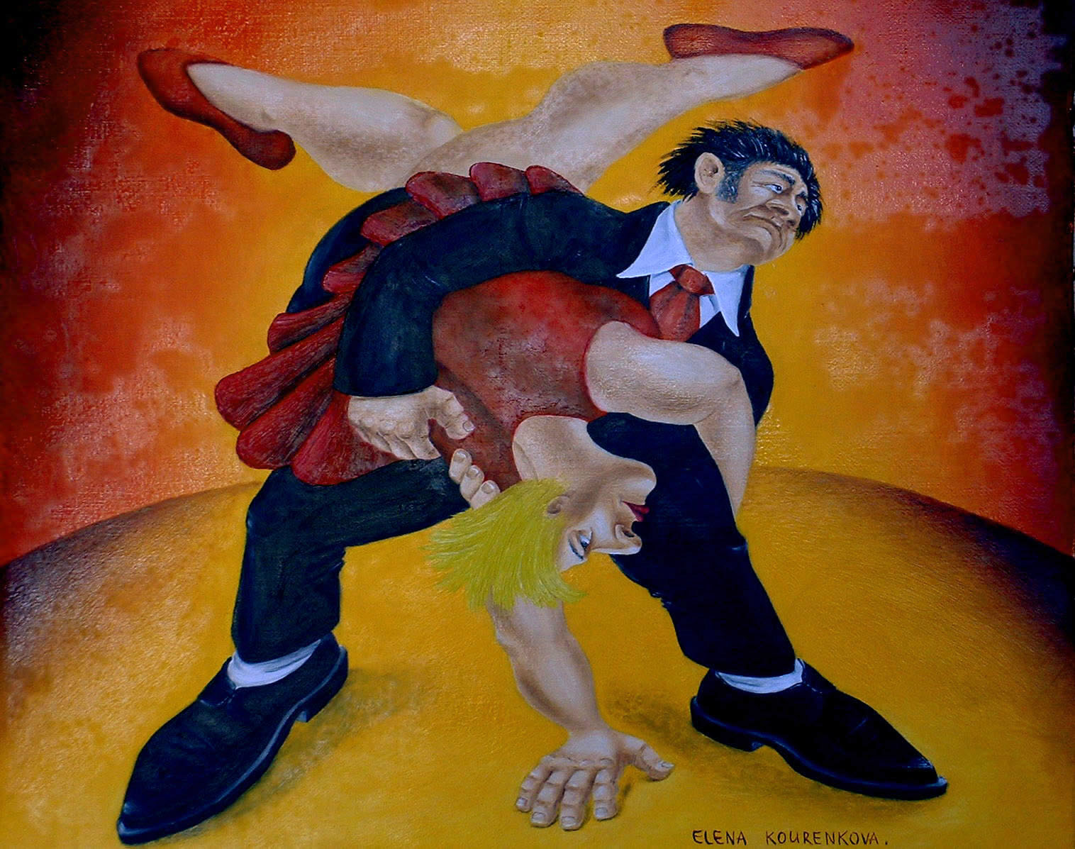 humorous wall art commission