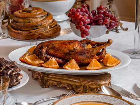 Roast Duck with Oranges