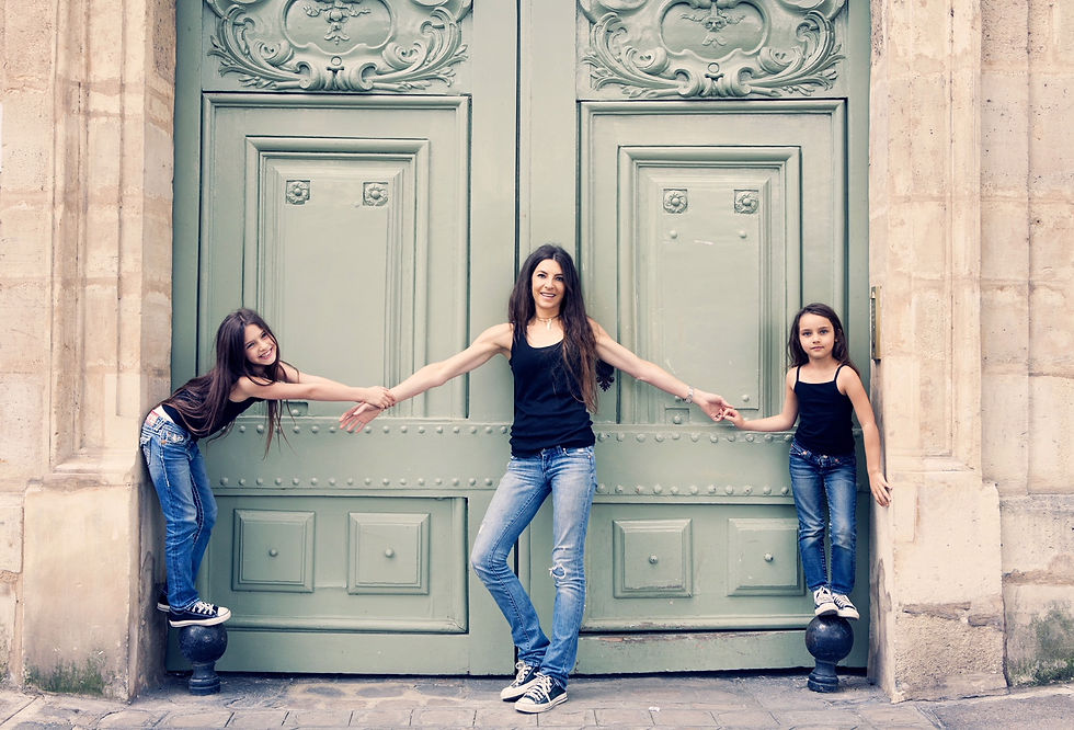 Green doors