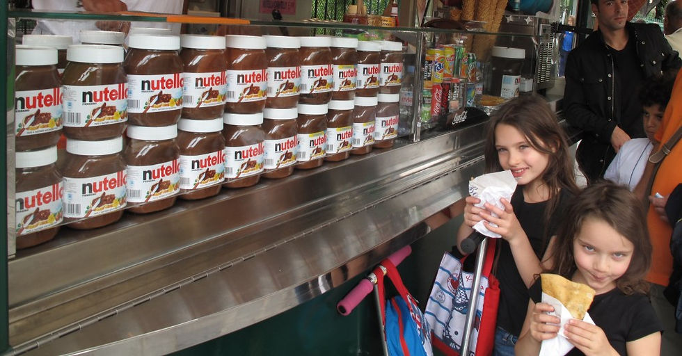 Crêpe and Nutella heaven!