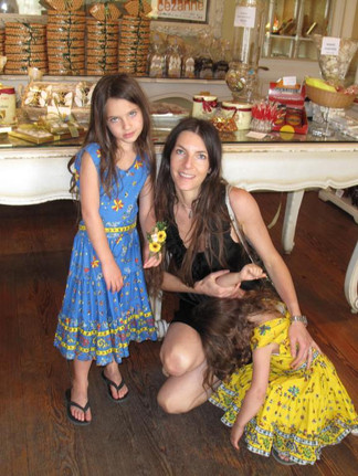 In a calisson shop in Provençe