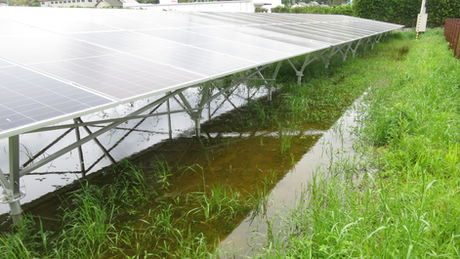 発電所敷地が浸水している「水没案件」
