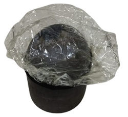touca de plastico