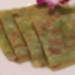 ランチ　ほうれん草ネギ餅