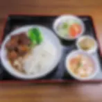 ランチ　角煮かけご飯