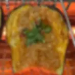 ニンニクたっぷりのナス焼き