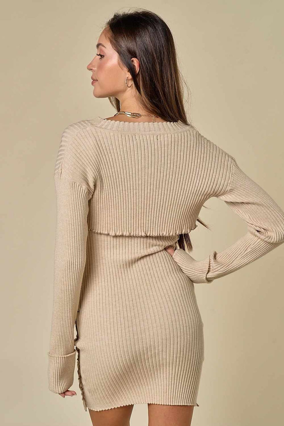 two piece mini dress