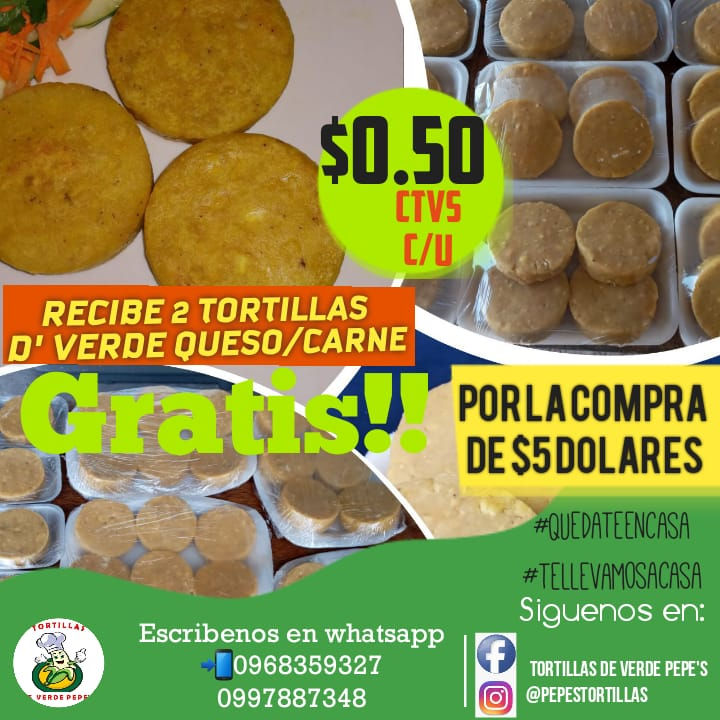 Tortillas de verde