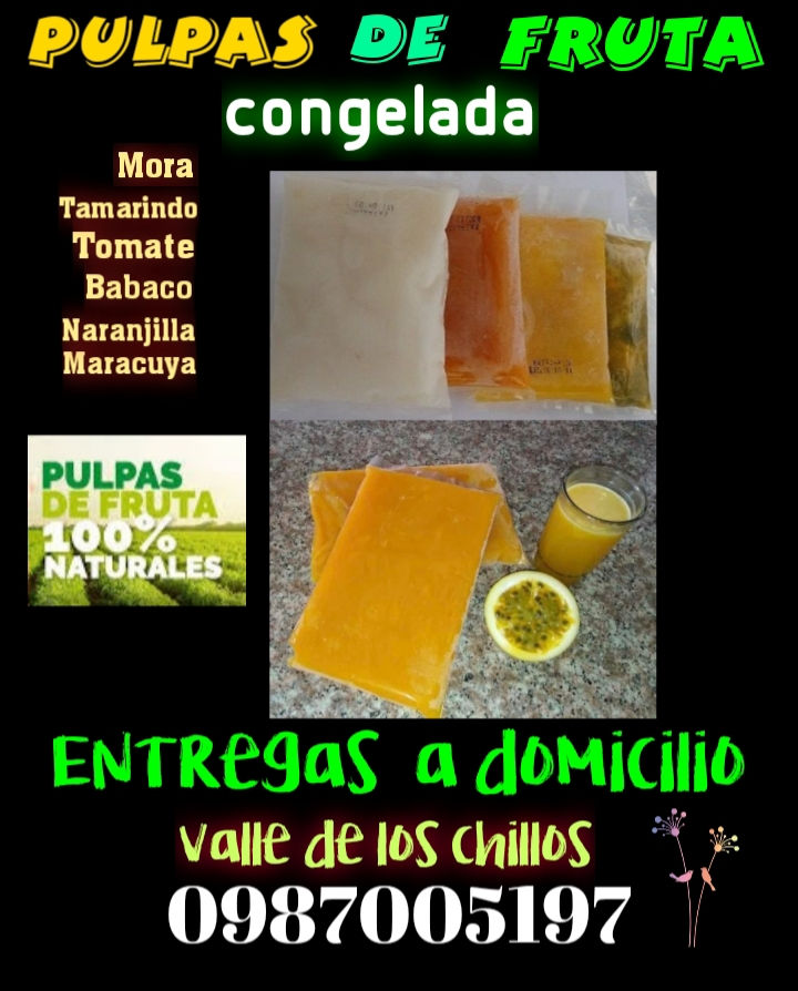 Pulpas de fruta