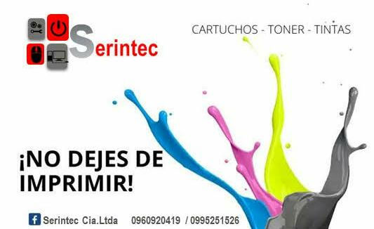 Tintas, cartuchos, tonner Serintec