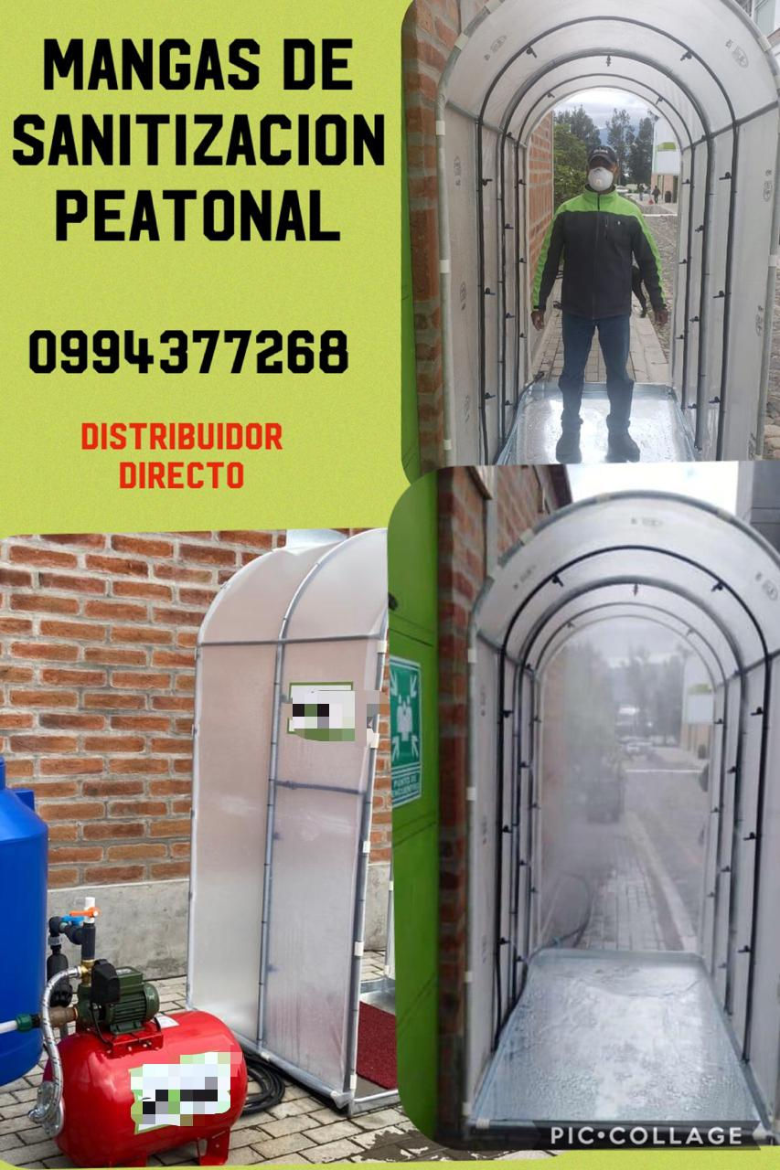 Mangas de sanitizacion