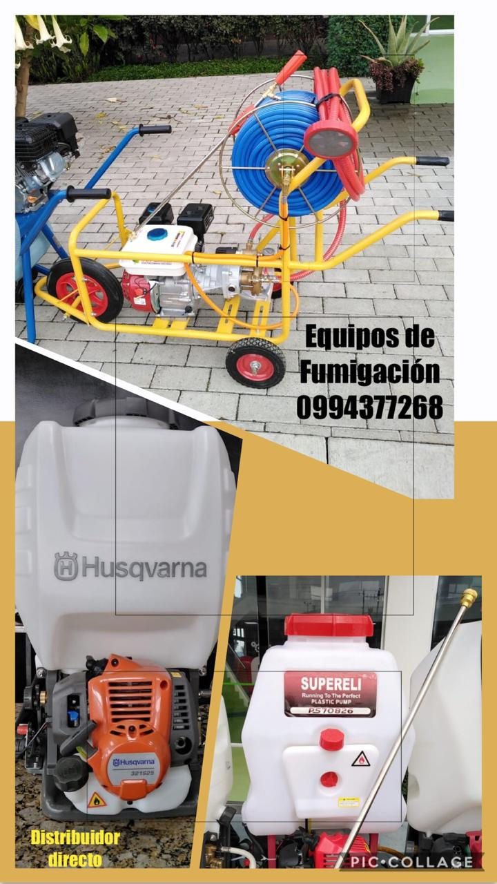 Equipos de fumigación