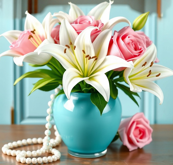 Happy Mother's Day image with Tiffany bl
