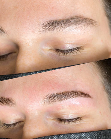 Brow lamination in Carlsbad By Amanda Box Beauty