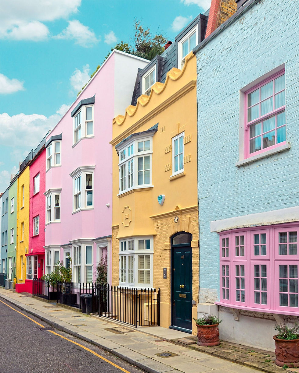Rainbow street from Chelsea