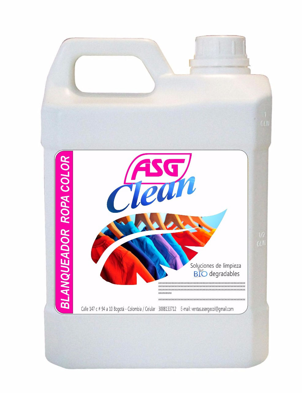 Blanqueador Ropa Color