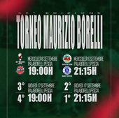 55ª edizione del Trofeo Maurizio Borelli: due giorni di grande basket a Pescia