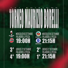 55ª edizione del Trofeo Maurizio Borelli: due giorni di grande basket a Pescia