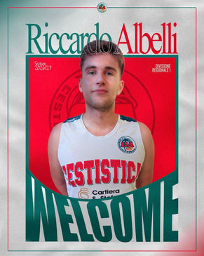 Riccardo Albelli approda alla Cestistica Pescia