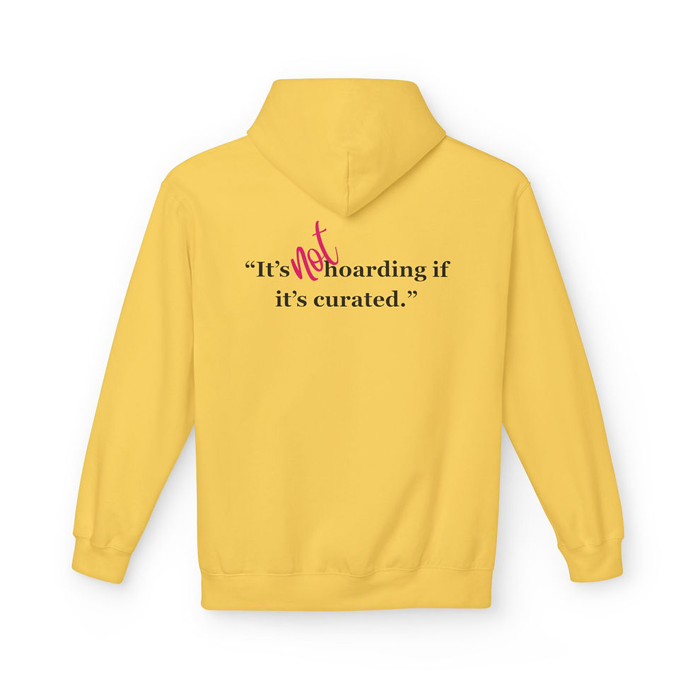 Thumbnail: Confessions Line, Thrift Store Addict Hoodie, Funny Fashion, Gift for Thrifters 14