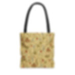 Farm & Fauna Storybook Botanical Tote | Vintage Strawberry Woodland Market Bag 2