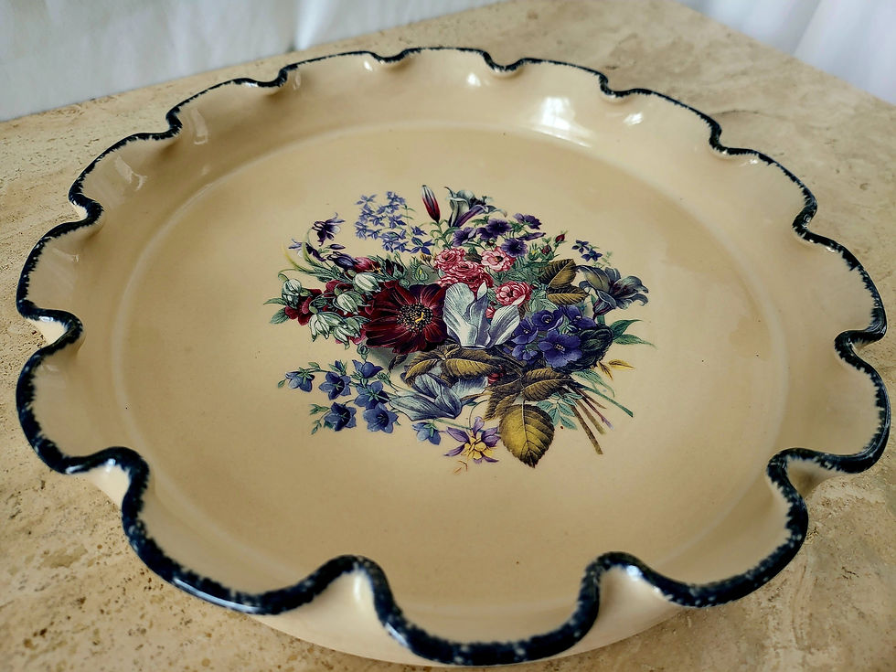 Thumbnail: Home and Garden Party Stoneware Floral Splendor Pattern